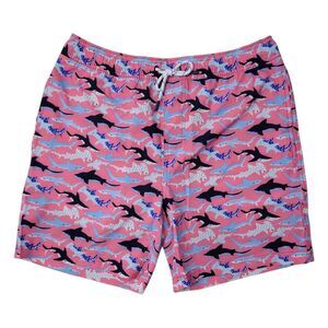 Member's Mark Boys Resort Built-In Liner Swim Trunk - Pink